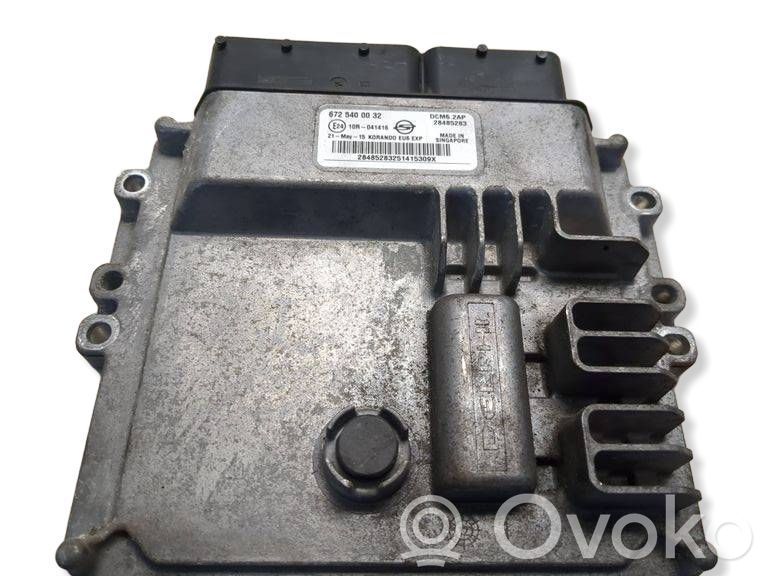 SsangYong Korando Engine control unit/module 