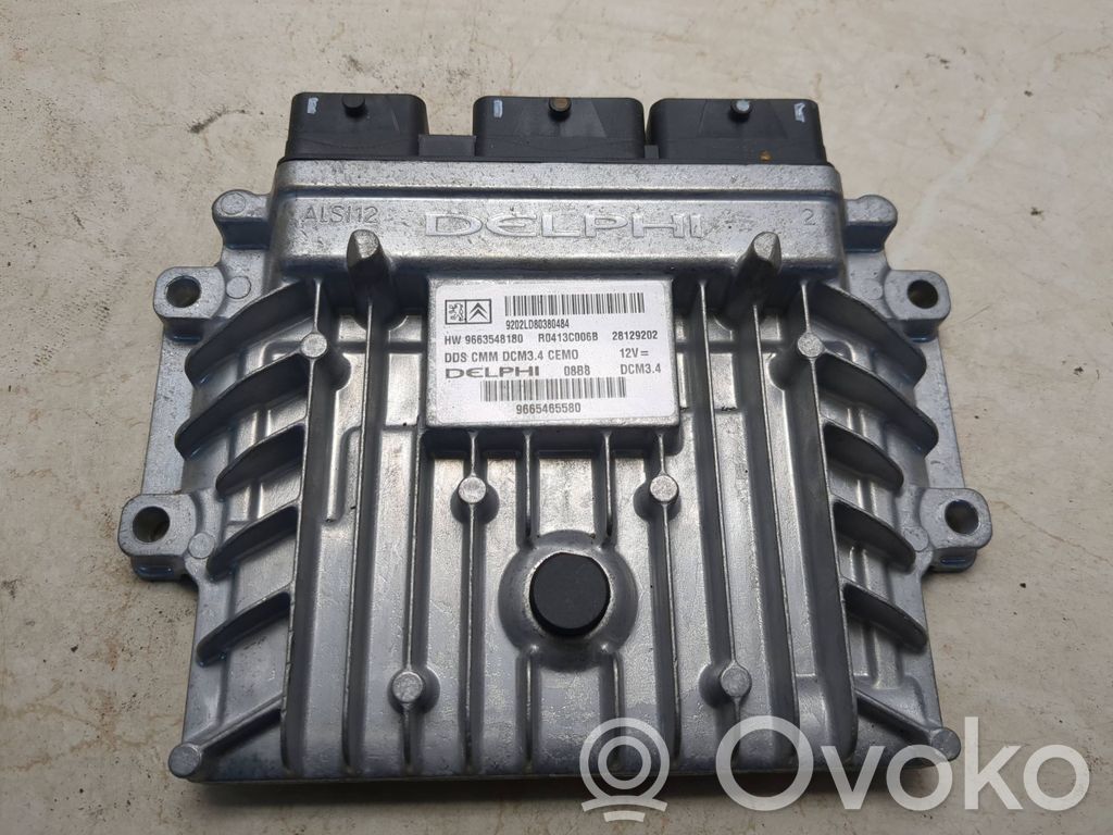 Peugeot 407 Engine control unit/module 