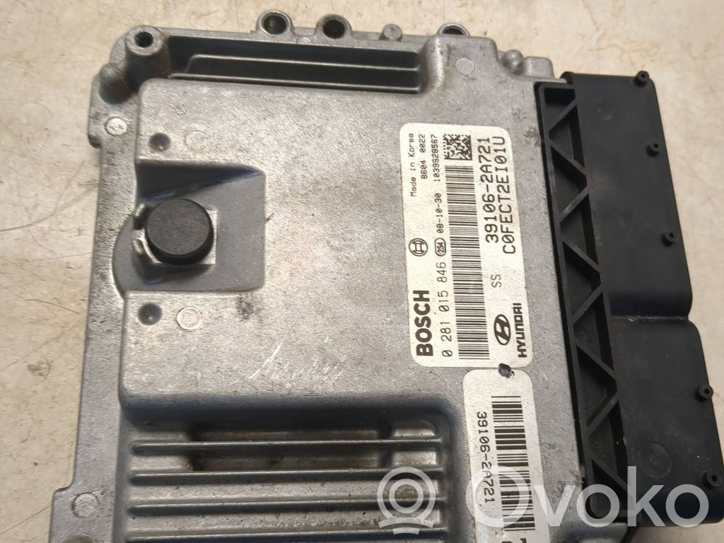 Engine control unit/module   0281015846,391062A721,1039S28567