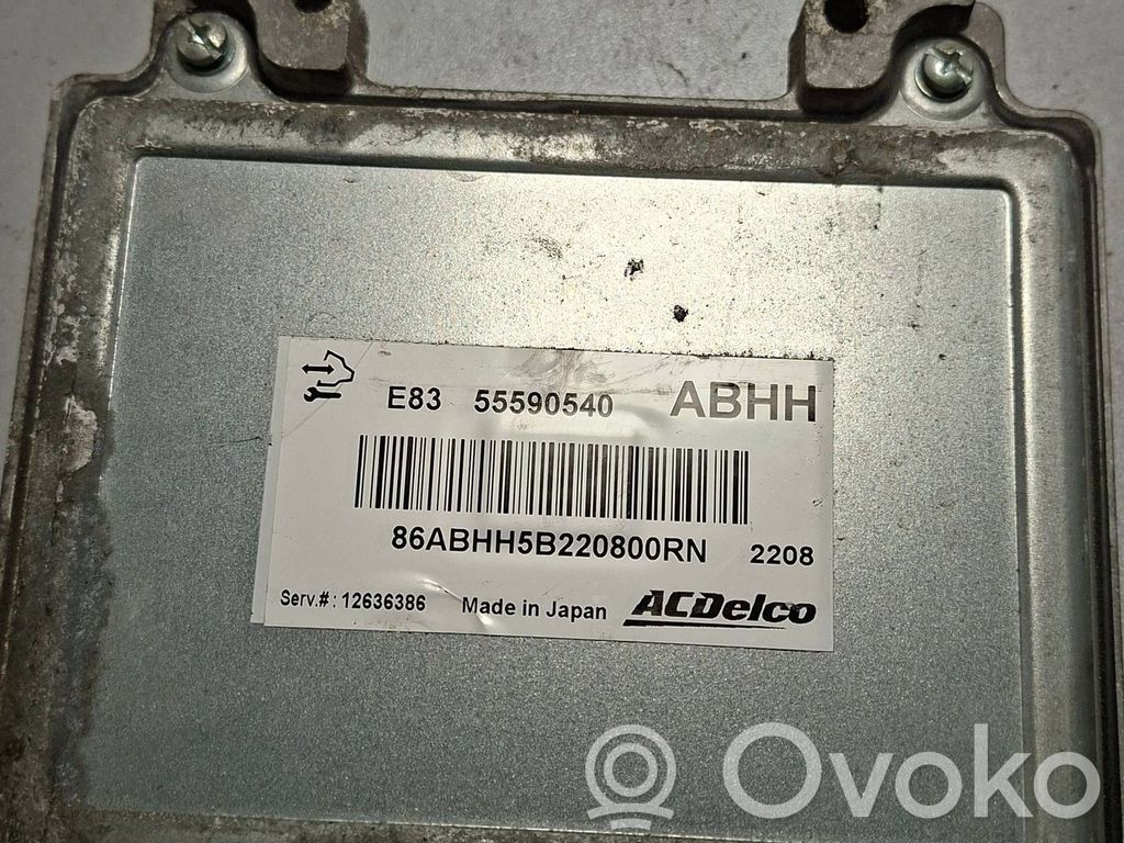 Opel Meriva B Engine control unit/module 
