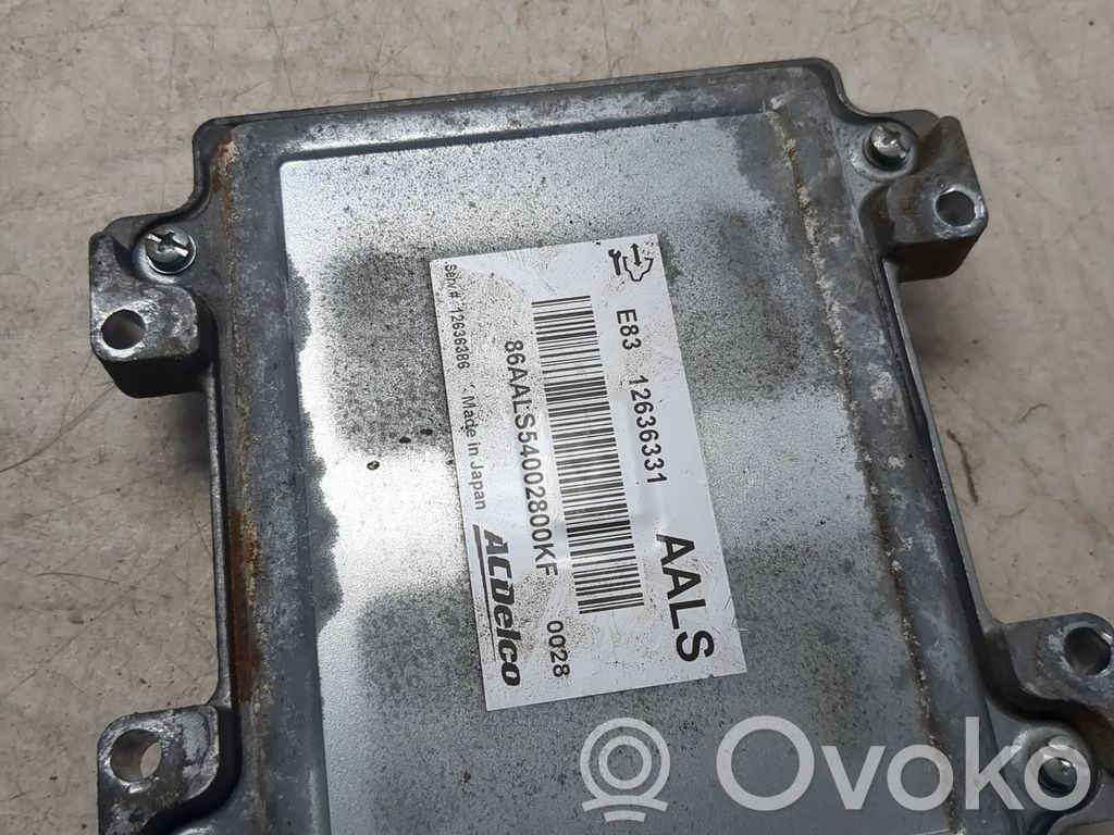 Opel Insignia A Engine control unit/module 