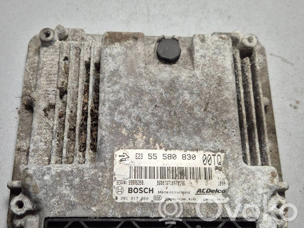 Engine control unit/module   55580830,55575350,0281017960