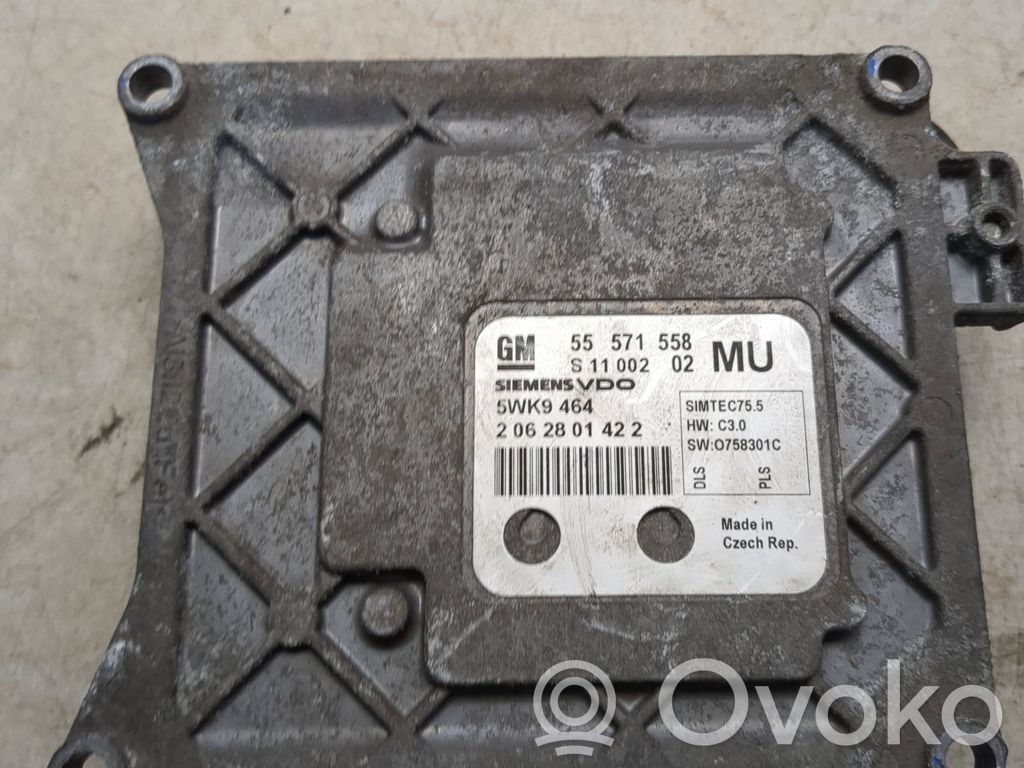 Engine control unit/module   55571558,2062801422,5WK9464,S1100202