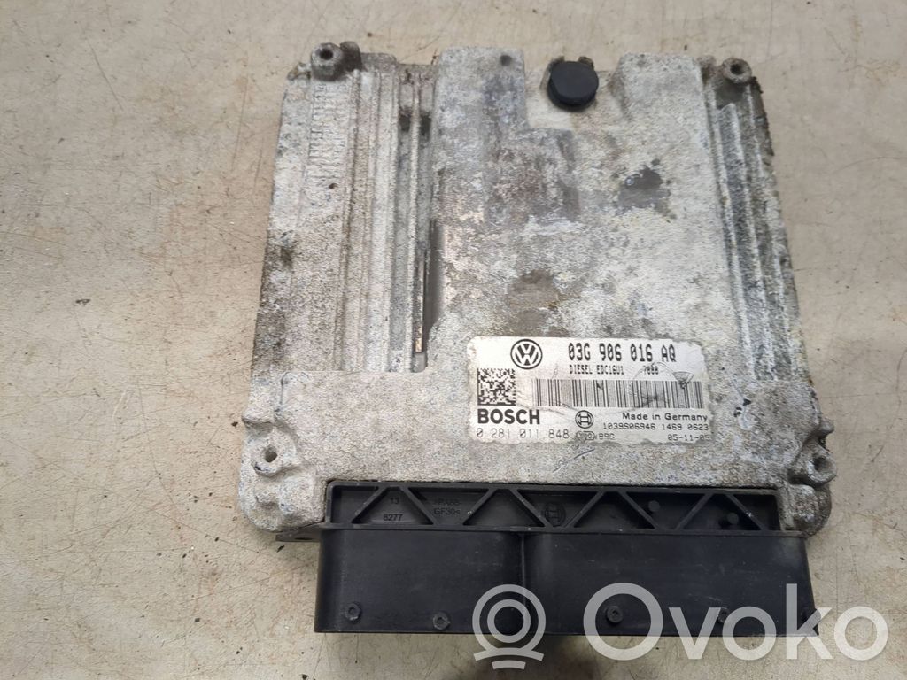 Skoda Octavia Mk2 (1Z) Engine control unit/module 