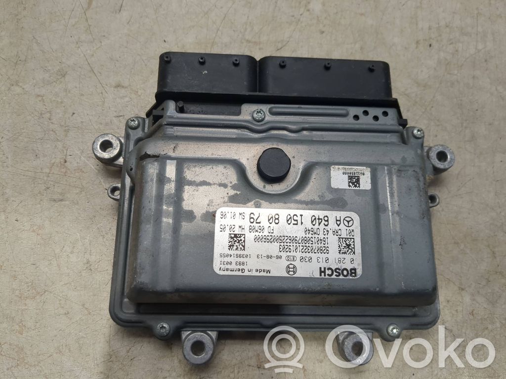 Engine control unit/module   0281013030,1039S14055,A6401508079