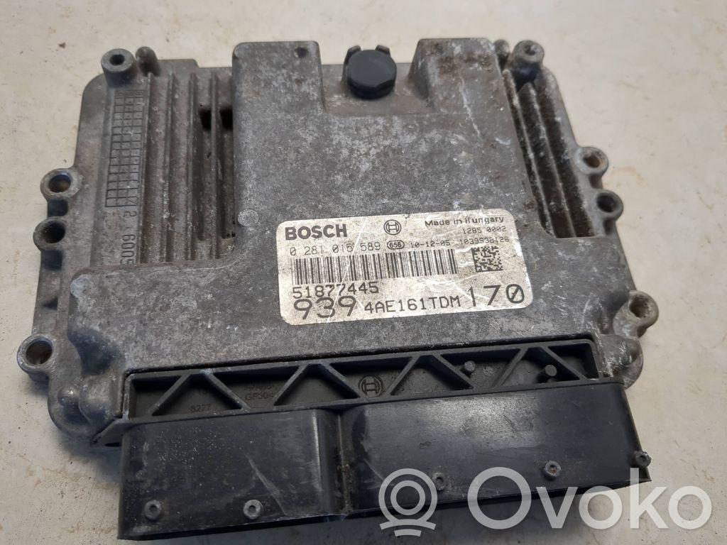 Alfa Romeo 159 Engine control unit/module 