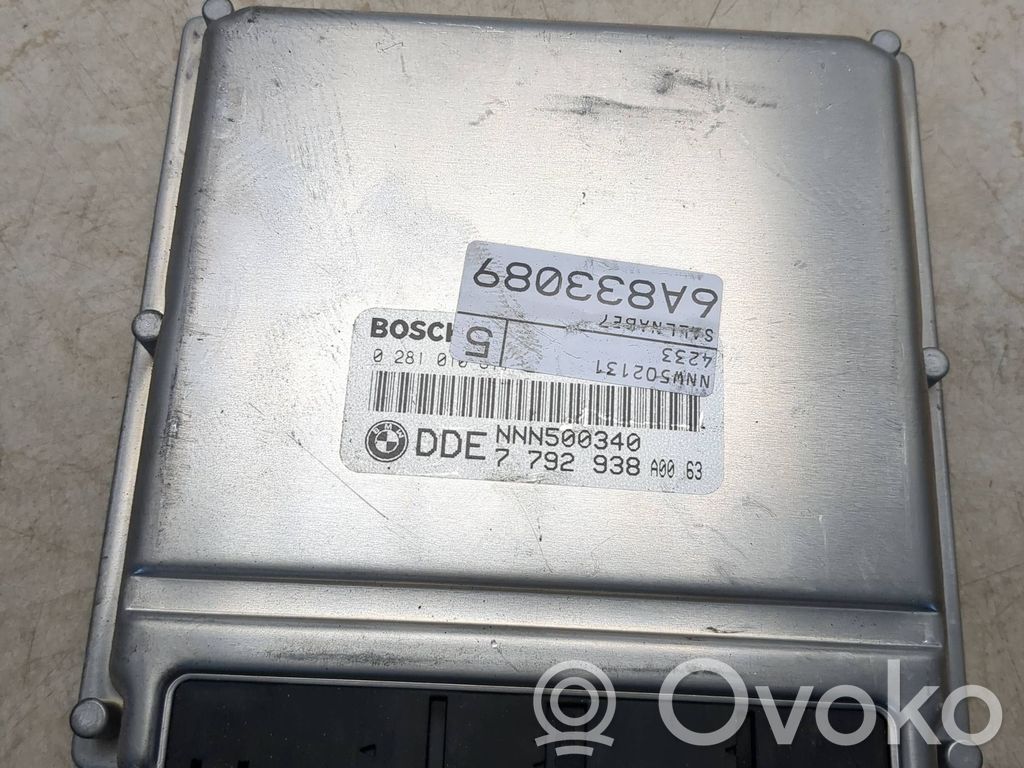 Engine control unit/module   7792938,NNN500340