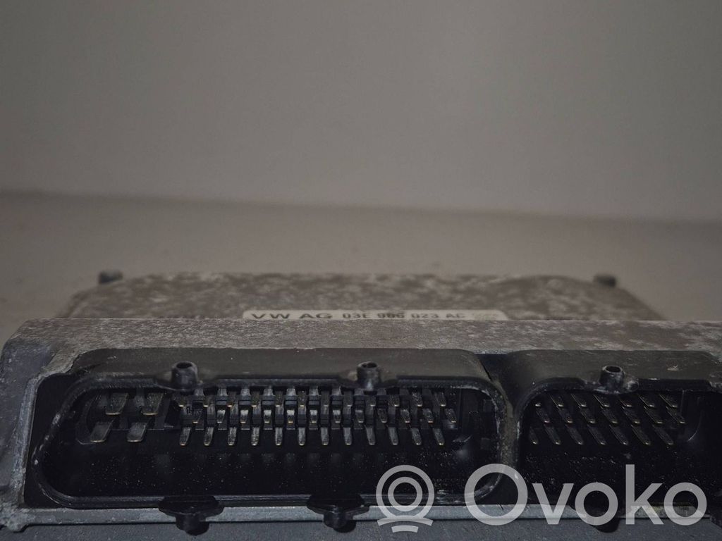 Engine control unit/module   03E906023AC,5WP4091205