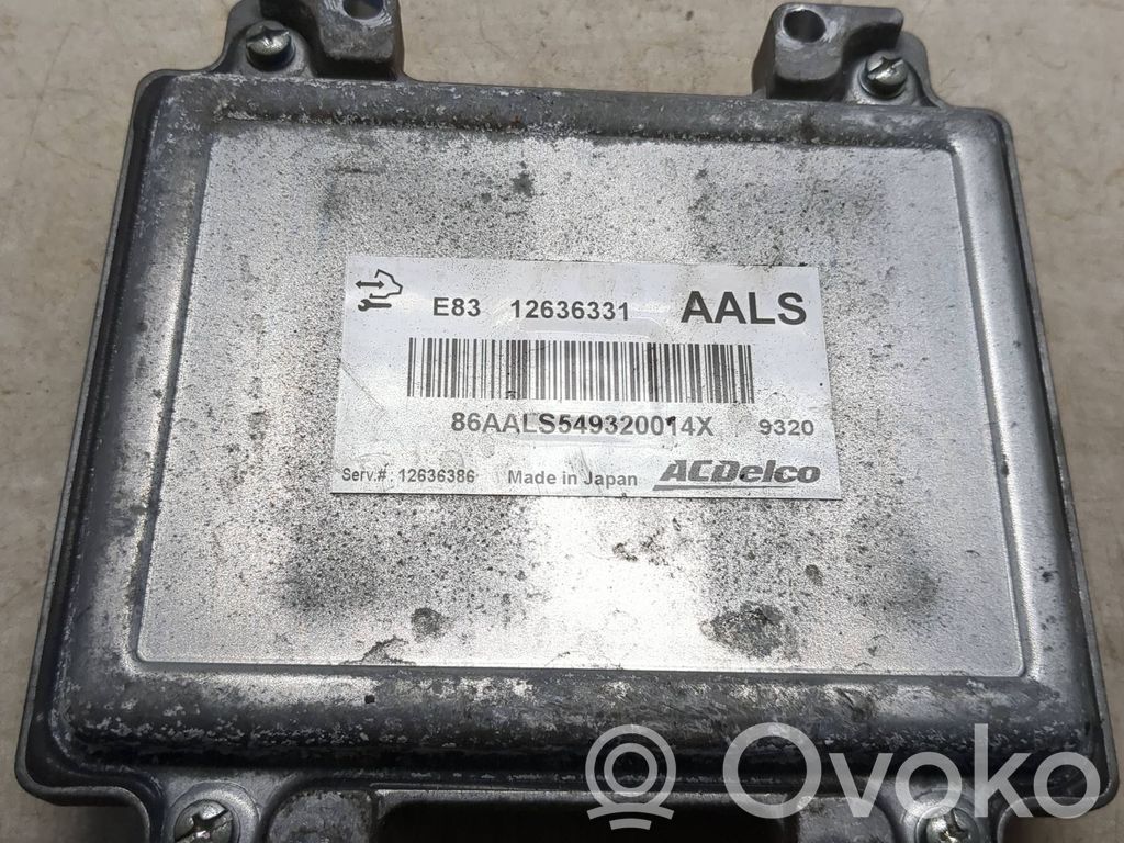 Opel Insignia A Engine control unit/module 