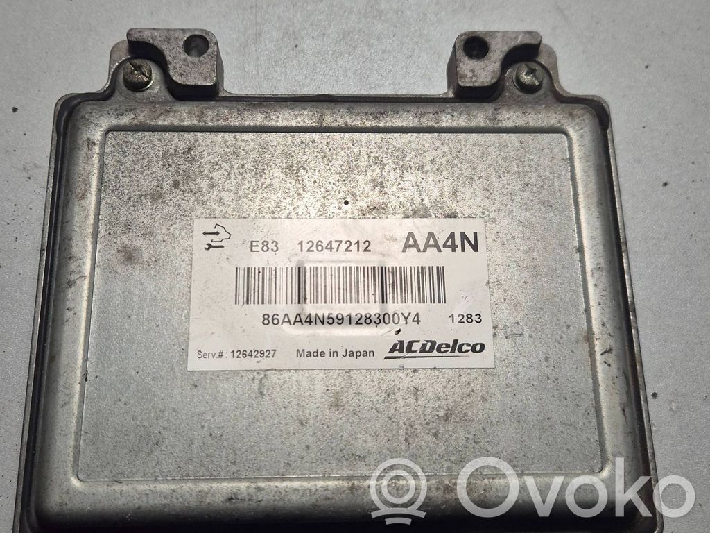 Opel Insignia A Engine control unit/module 