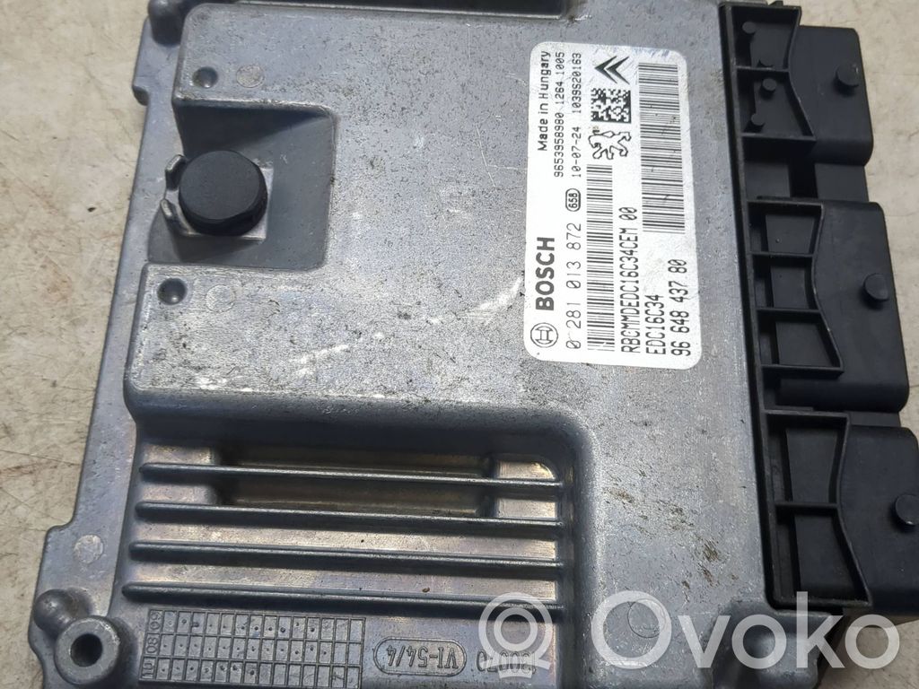 Peugeot Expert Engine control unit/module 