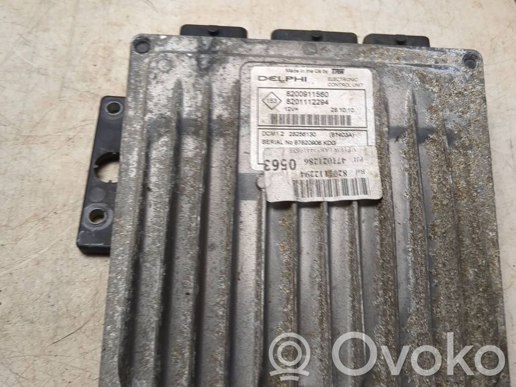Nissan NV400 Engine control unit/module 