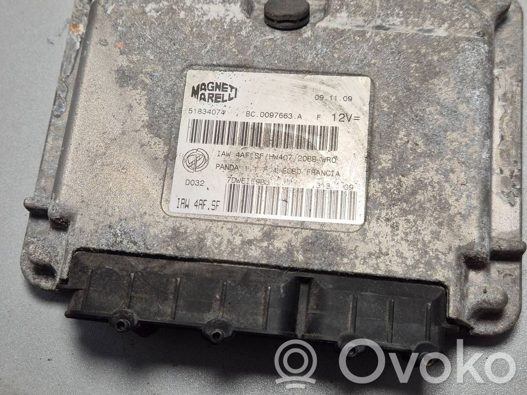 Fiat Panda II Engine control unit/module 