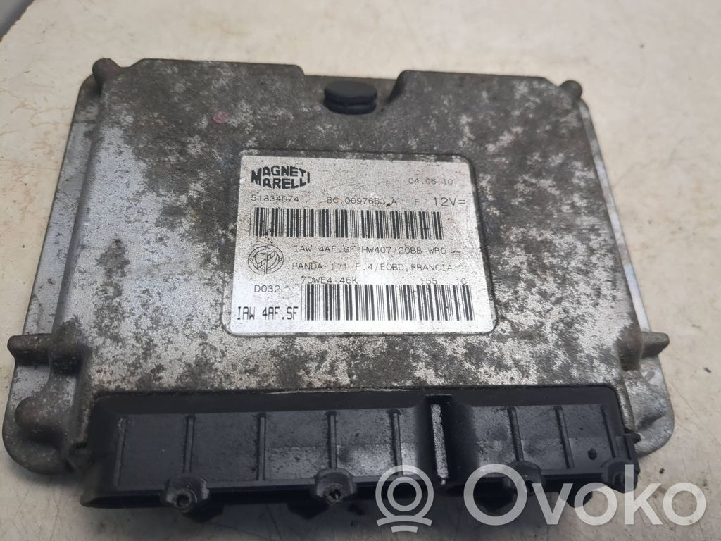 Fiat Panda II Engine control unit/module 