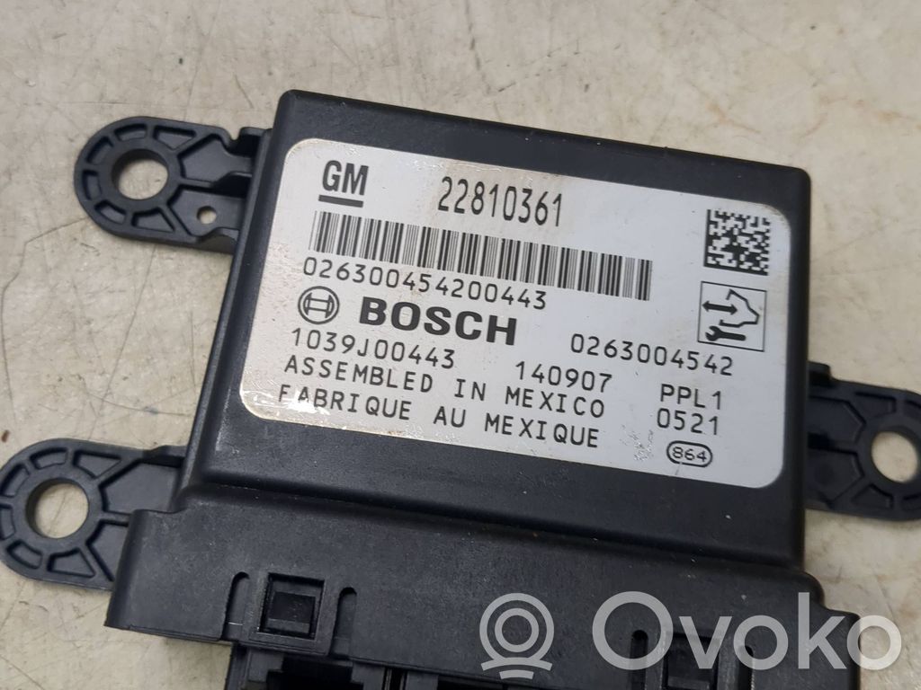 Opel Zafira A Parking PDC control unit/module 