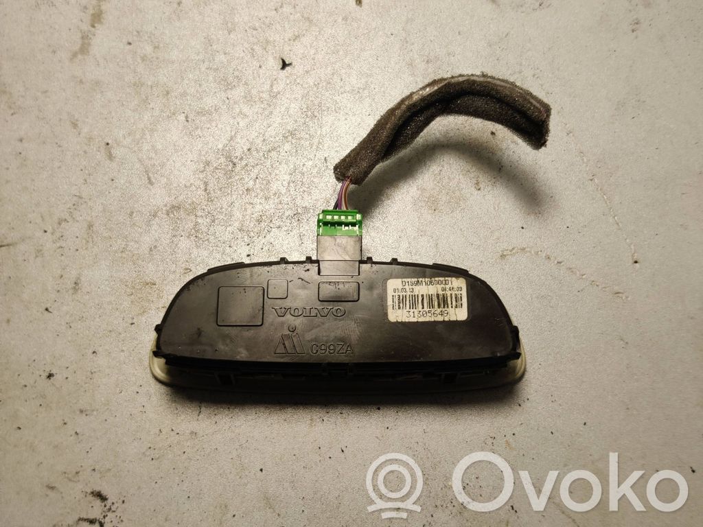 Volvo V40 Priekinių vietų apšvietimo žibintas 