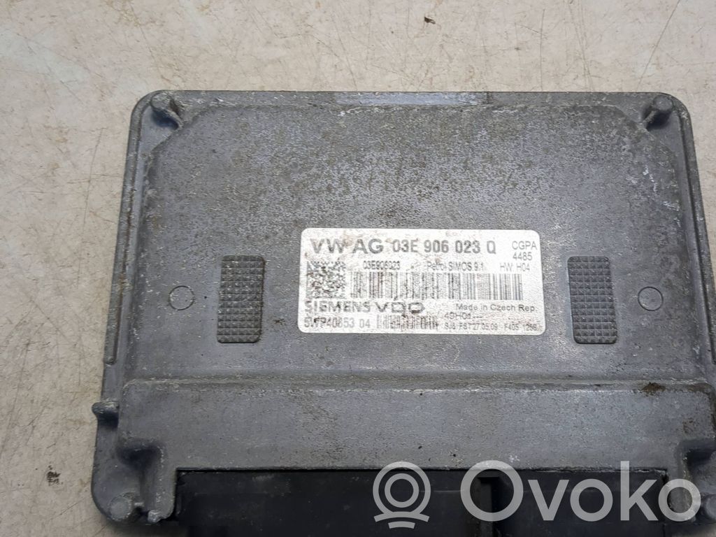 Skoda Fabia Mk2 (5J) Engine control unit/module 