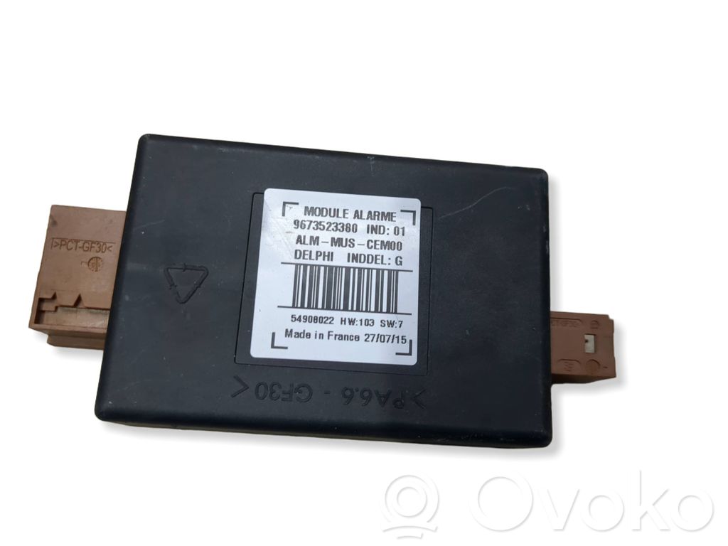 Peugeot 208 I Alarm control unit/module 