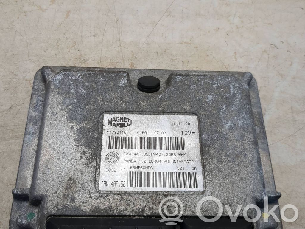 Fiat Panda II Engine control unit/module 