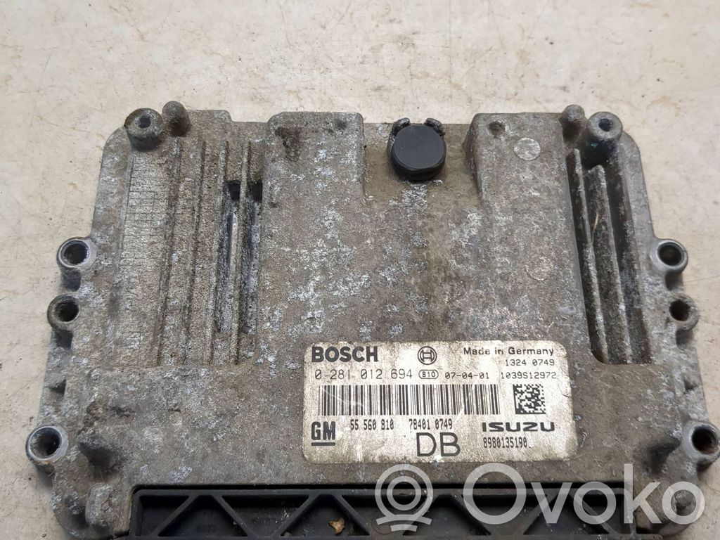 Opel Astra H Engine control unit/module 
