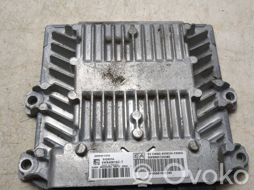 Citroen C4 I Picasso Engine control unit/module 