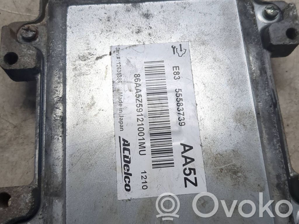 Opel Meriva B Unidad de control/módulo del motor 