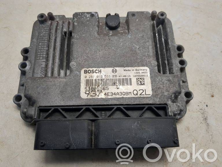 Engine control unit/module   0281013533,4E34A3QBM,51806565
