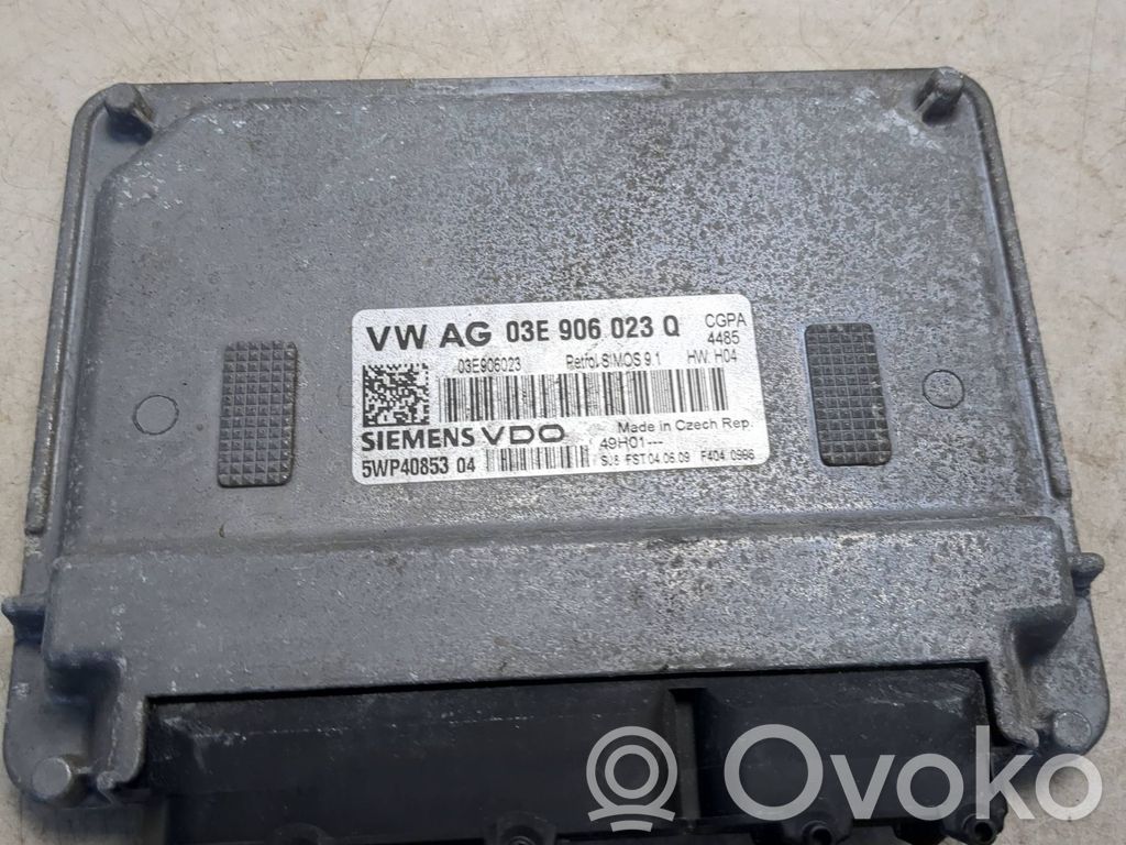 Skoda Fabia Mk2 (5J) Engine control unit/module 