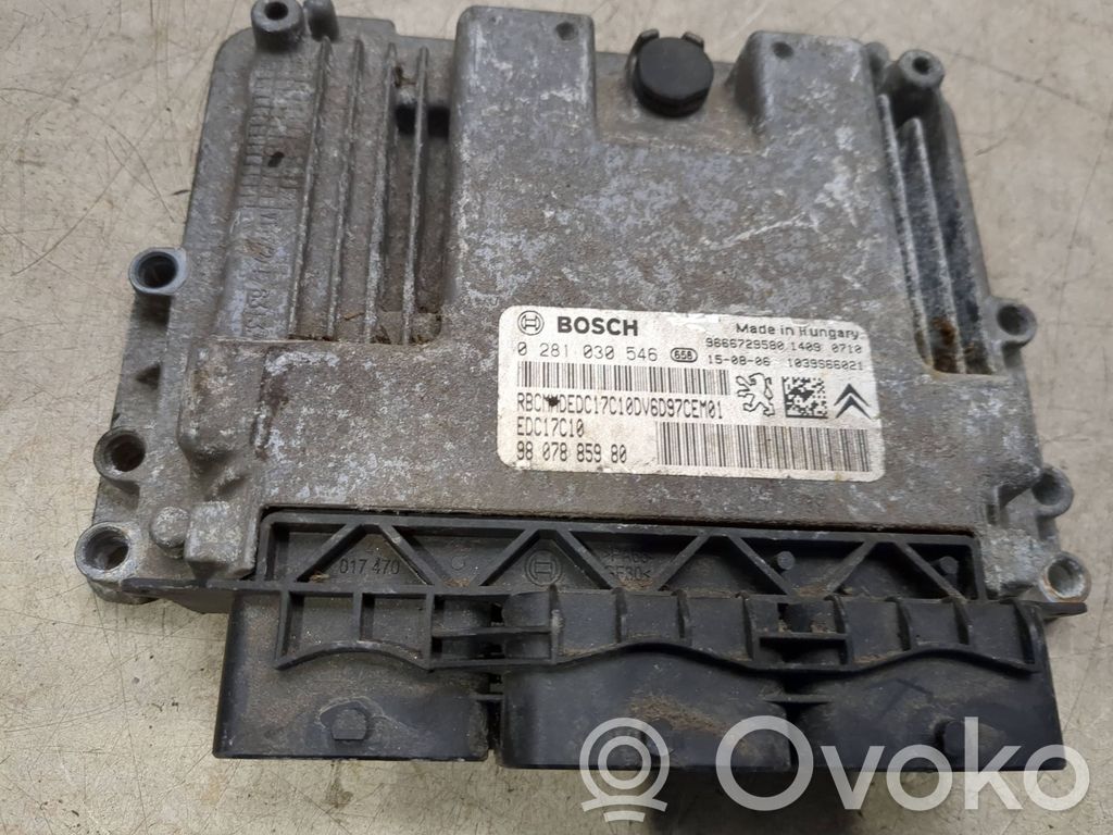 Peugeot Partner Engine control unit/module 