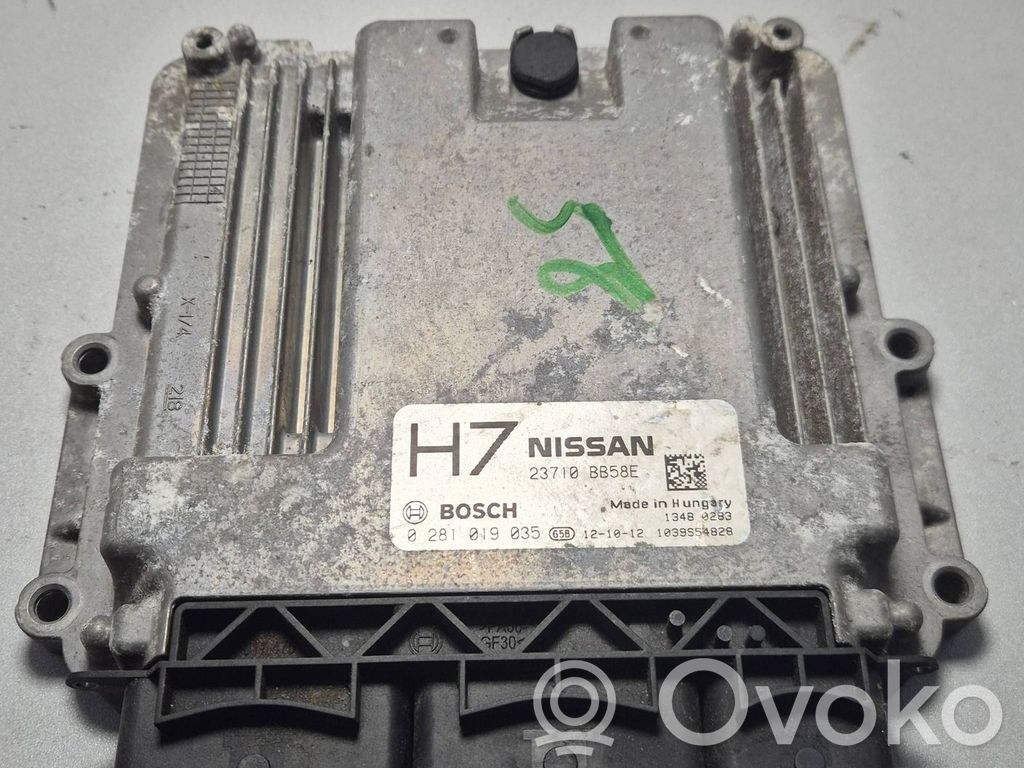 Nissan Qashqai Engine control unit/module 