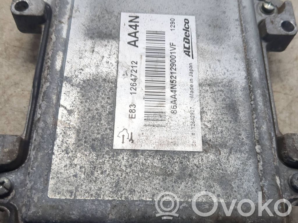 Opel Insignia A Engine control unit/module 