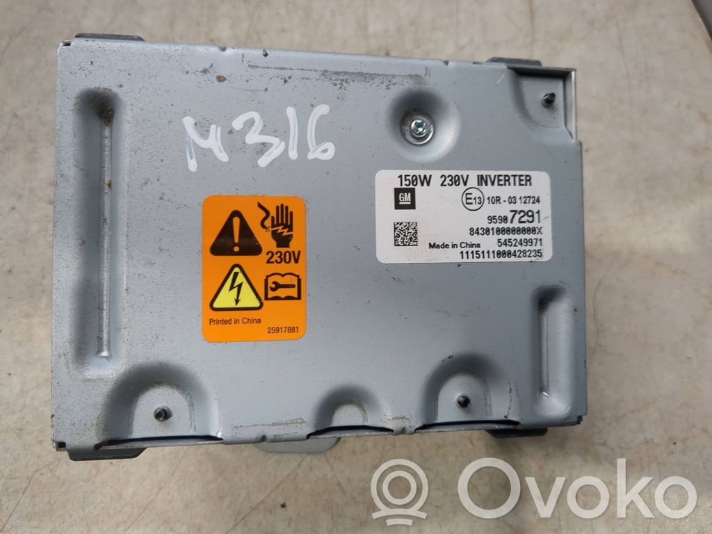 Opel Mokka Other control units/modules 
