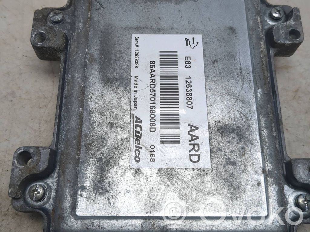Opel Meriva B Engine control unit/module 