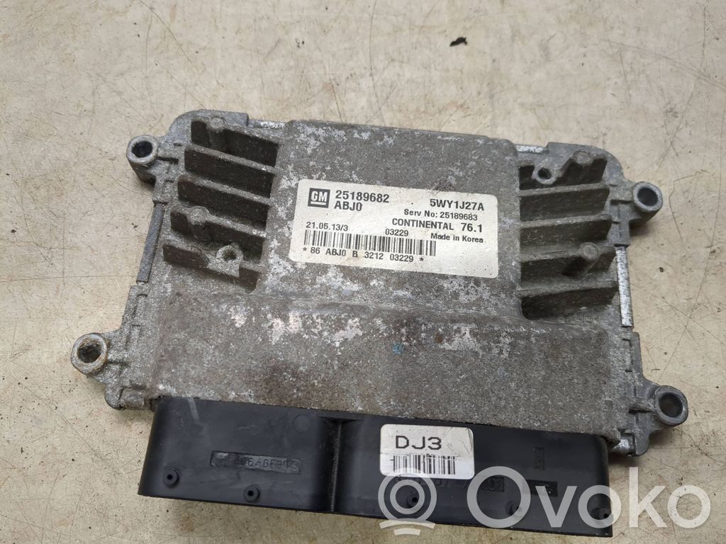 Chevrolet Cruze Engine control unit/module 