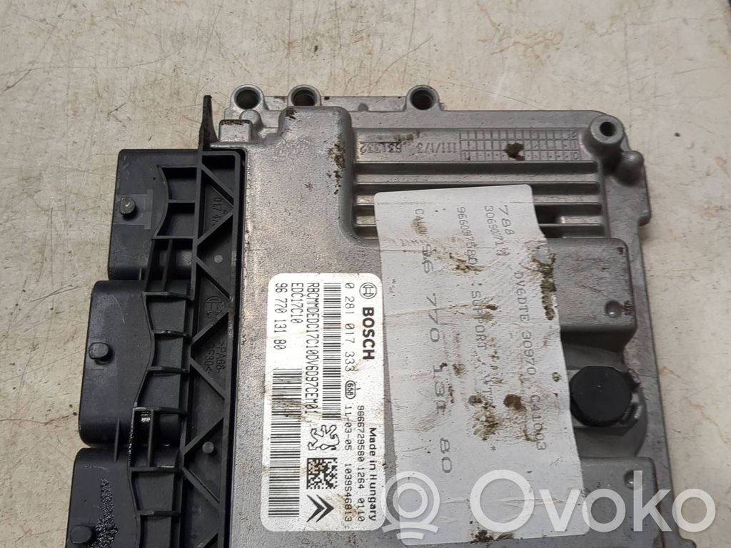 Citroen C4 I Engine control unit/module 