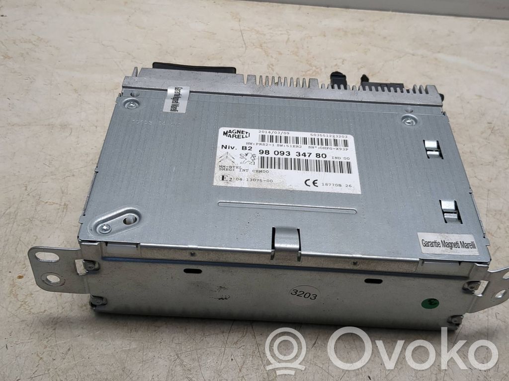 Citroen C4 II Picasso Radio/CD/DVD/GPS head unit 