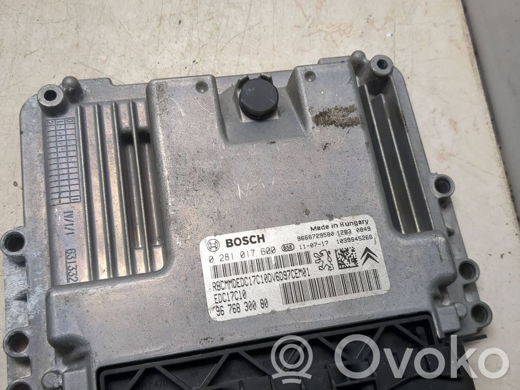 Citroen C4 I Engine control unit/module 