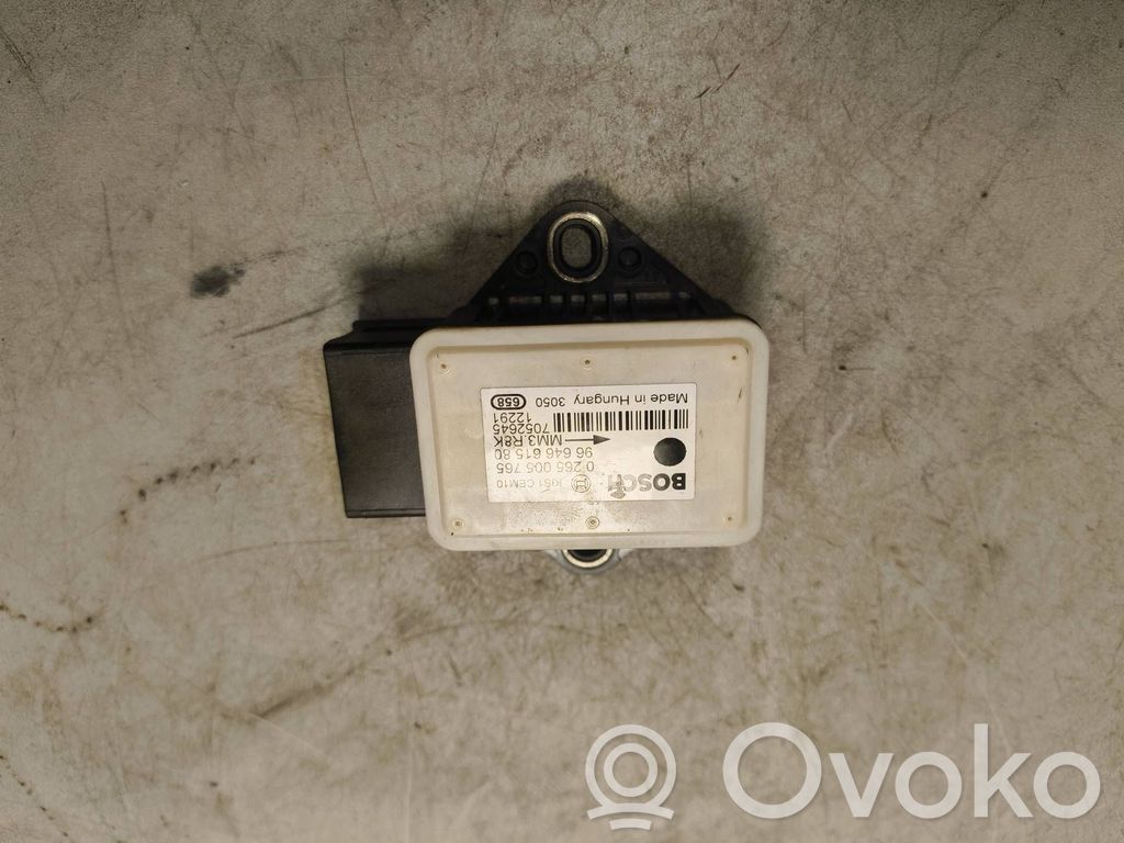 Citroen DS5 ESP acceleration yaw rate sensor 
