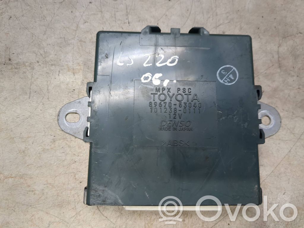 Lexus IS 220D-250-350 Parking PDC control unit/module 