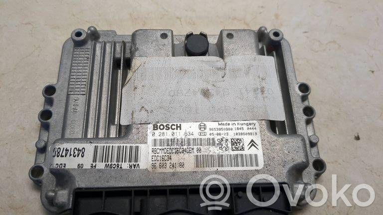 Citroen Jumpy Engine control unit/module 