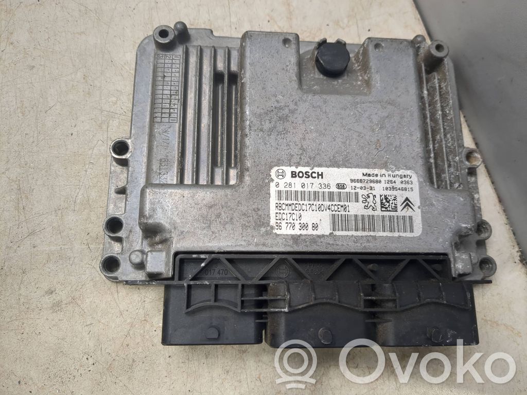 Citroen C3 Engine control unit/module 