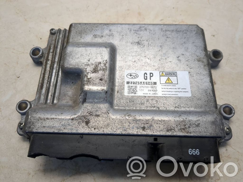 Engine control unit/module   22765AG940,2757006672