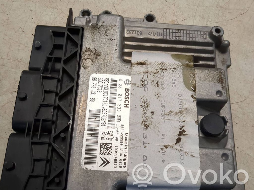 Citroen C4 I Engine control unit/module 