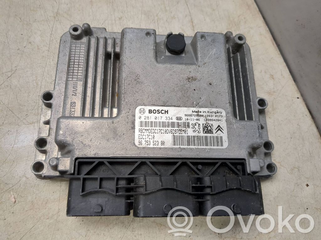 Citroen C4 II Engine control unit/module 