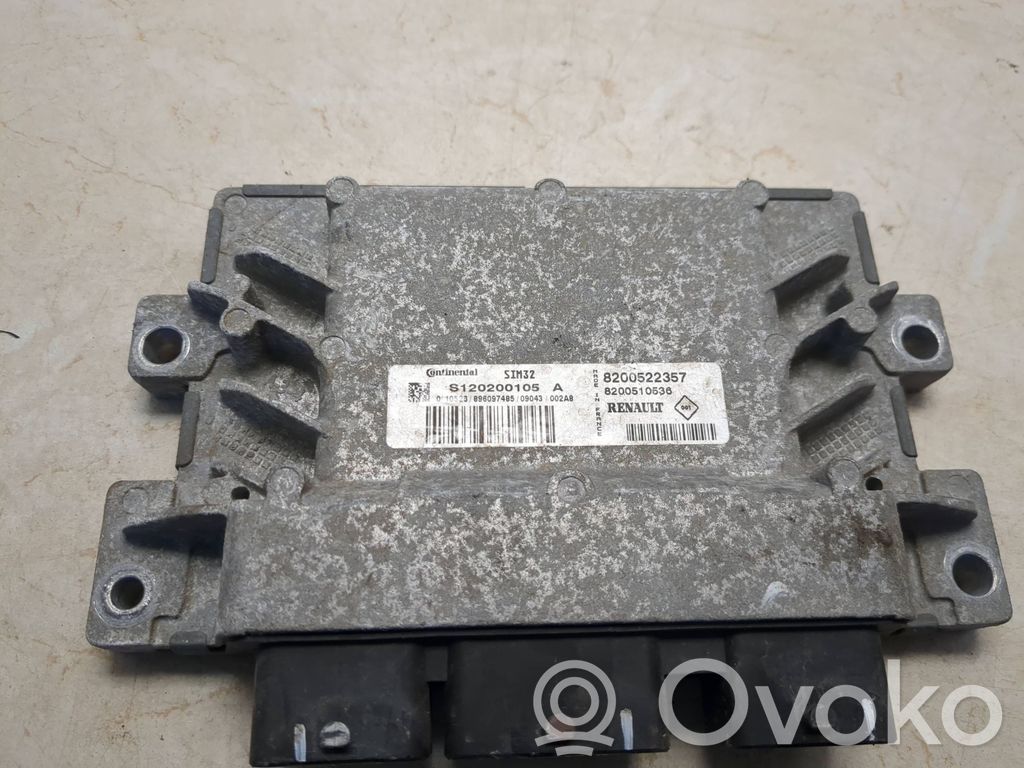 Renault Clio III Engine control unit/module 