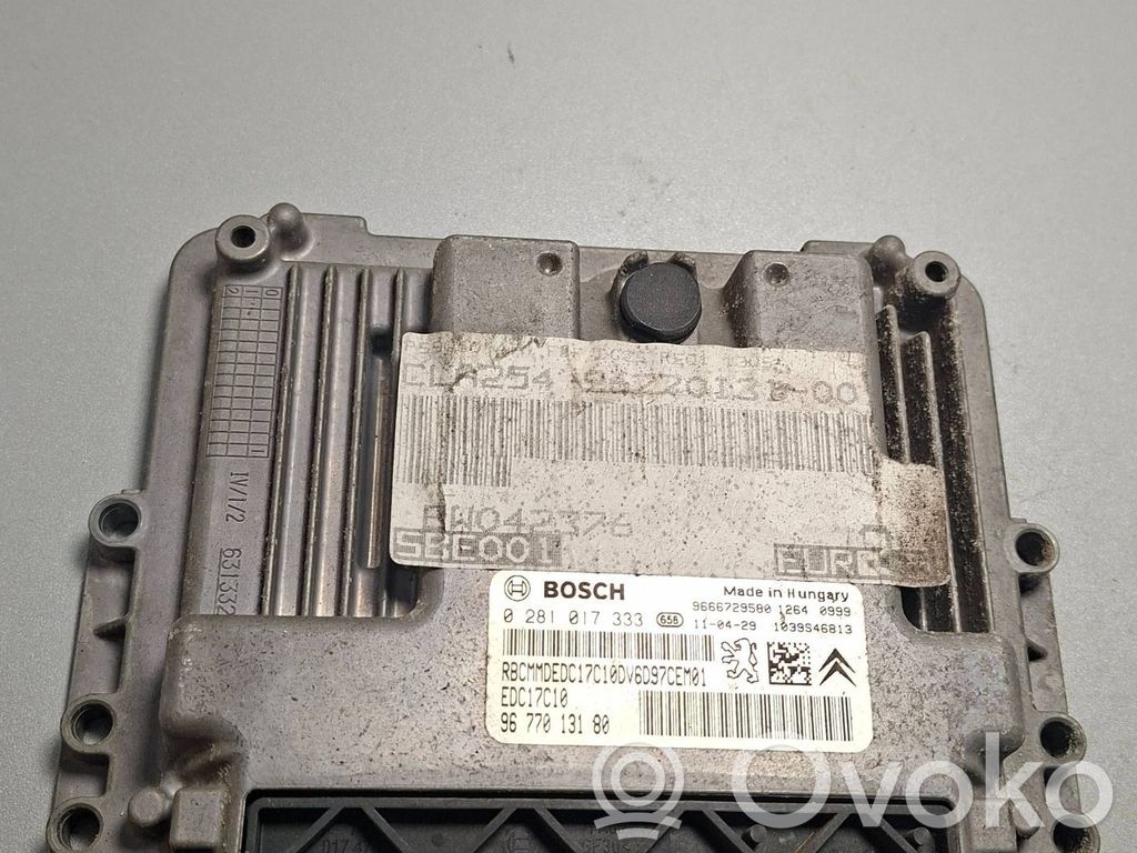 Peugeot Expert Engine control unit/module 