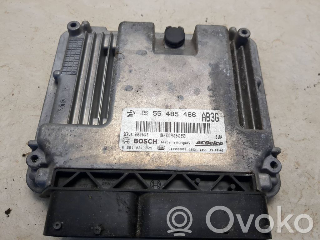 Opel Astra J Engine control unit/module 