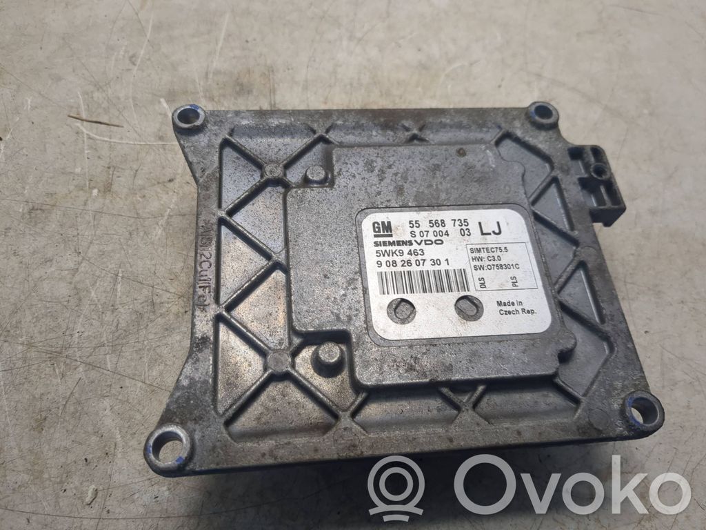 Opel Zafira B Engine control unit/module 
