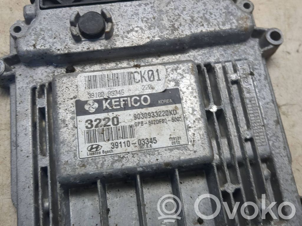 Hyundai i20 (PB PBT) Engine control unit/module 