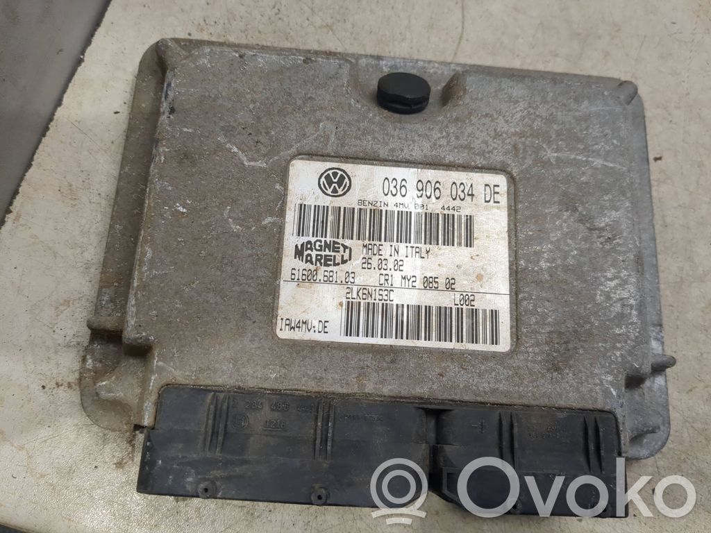 Volkswagen Polo V 6R Engine control unit/module 